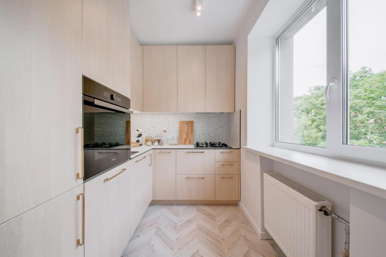 Central Apartment In Architectural Street Kaunas Dış mekan fotoğraf